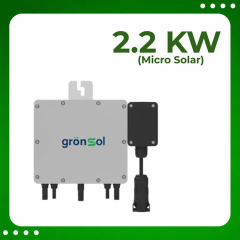 Gronsol 2.2 kW Micro Solar Inverter