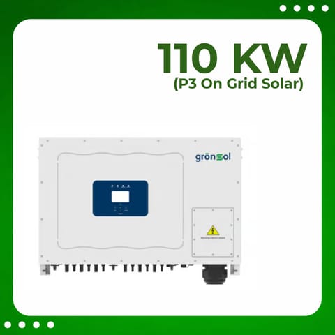 Gronsol 110 Kw P3 On Grid Solar Inverter