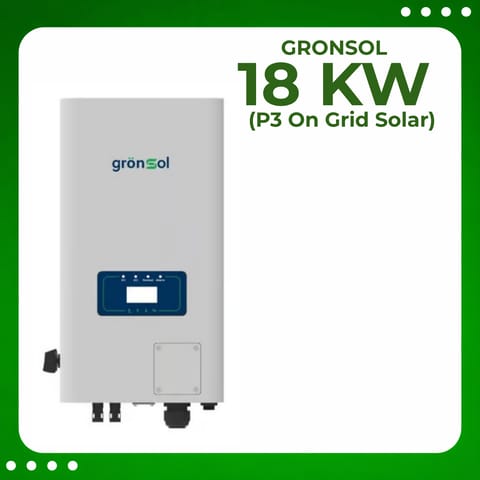 Gronsol 18 Kw P3 On Grid Solar Inverter
