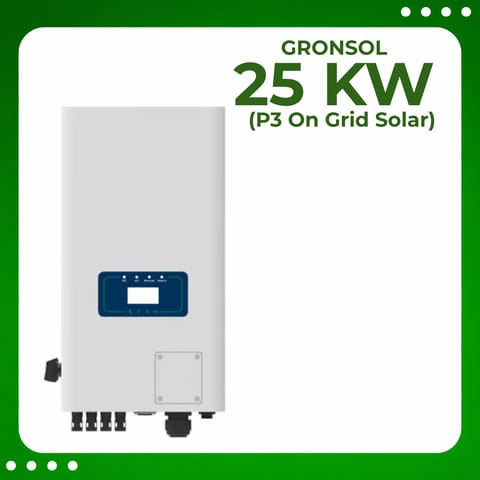 Gronsol 25 Kw P3 On Grid Solar Inverter