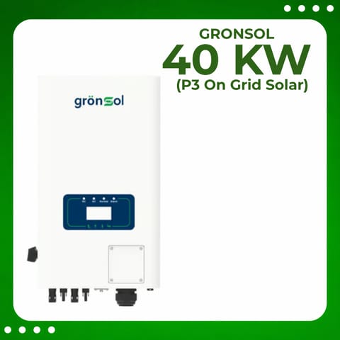 Gronsol 40 Kw P3 Hybrid Solar Inverter