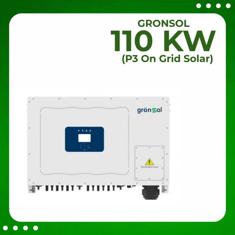Gronsol 110 Kw P3 On Grid Solar Inverter
