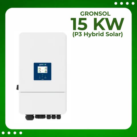 Gronsol 15 Kw P3 Hybrid Solar Inverter