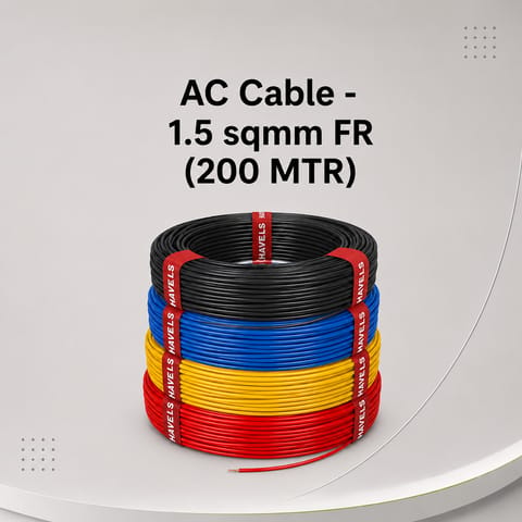 AC Cable - 1.5 sqmm FR (200 MTR)