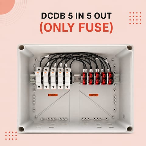DCDB 5 IN 5 OUT (ONLY FUSE)