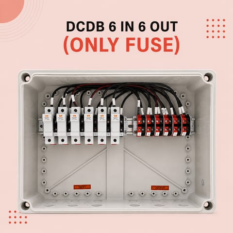 DCDB 6 IN 6 OUT (ONLY FUSE)
