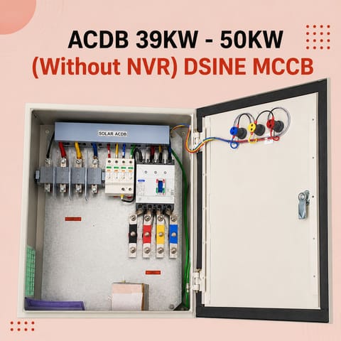 ACDB 39KW - 50KW (Without  NVR) DSINE MCCB