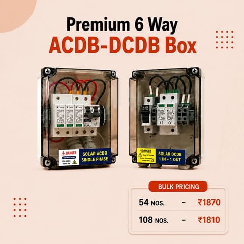 Premium 6 Way ACDB-DCDB Box