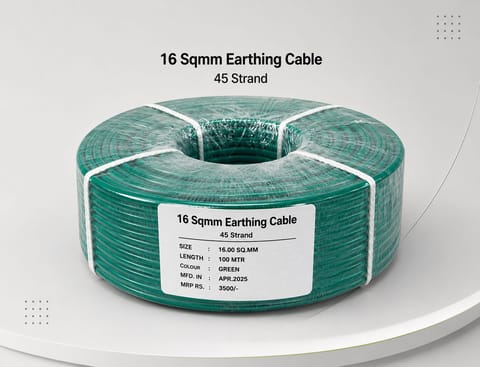 16 Sqmm Earthing Cable – 45 Strand