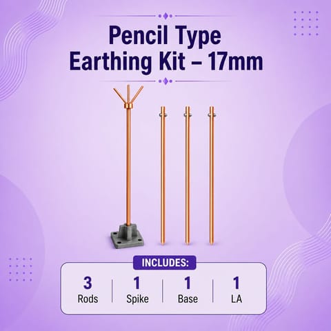 Pencil Type Earthing Kit – 17mm