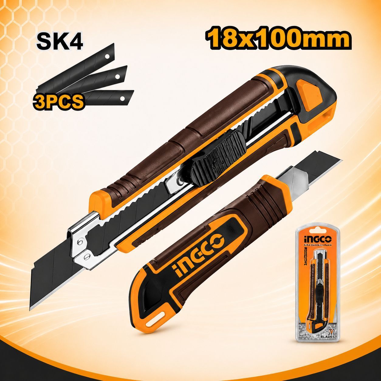 Snap-off blade knife 1