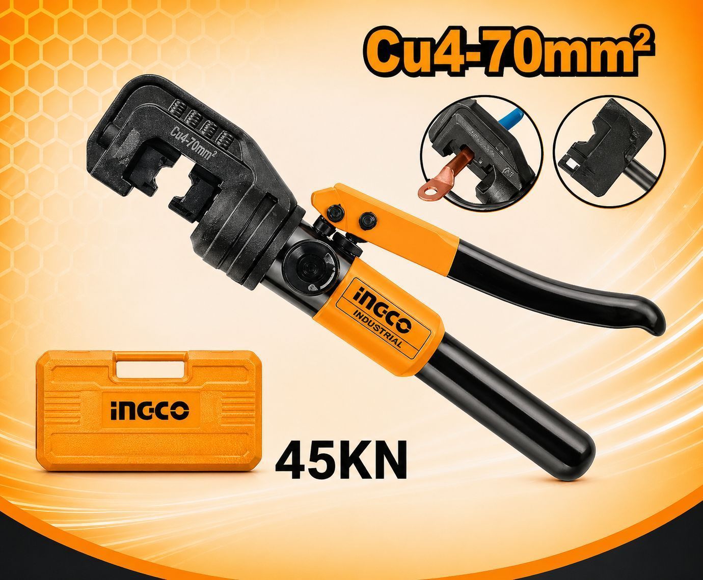 Hydraulic crimping tool