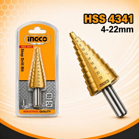 Step drill bit 4-22mm