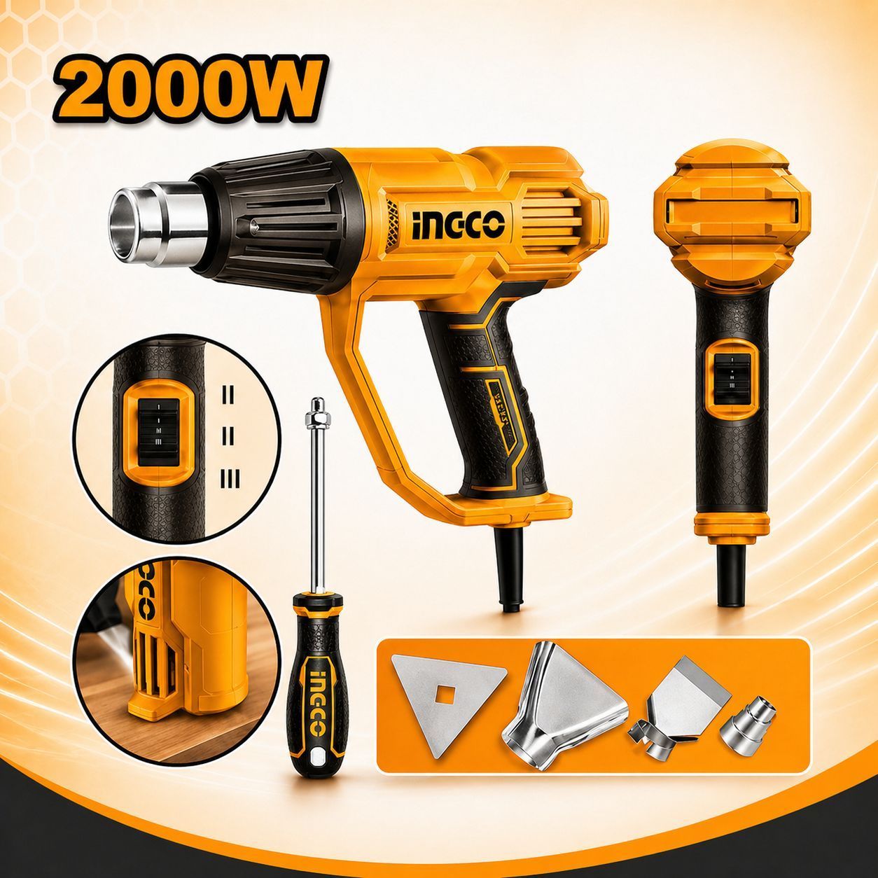 Heat gun 2000W
