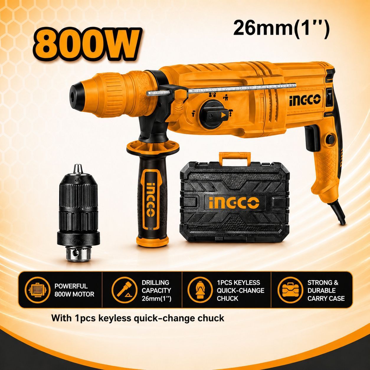 Impact drill 800W