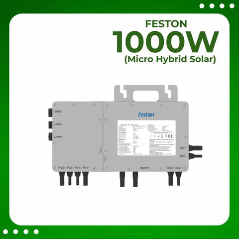 Feston 1000W Micro Hybrid Solar Inverter