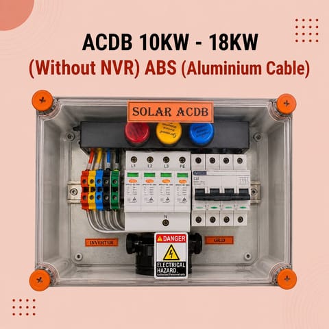 ACDB 10KW - 18KW (Without  NVR) ABS (Aluminium Cable)