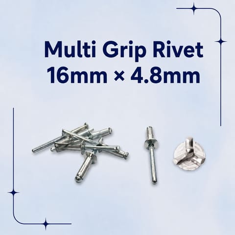 Multi Grip Rivet 16mm × 4.8mm