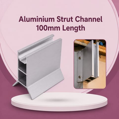Aluminium Strut Channel 100mm Length