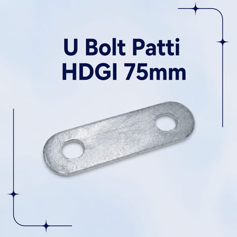 U Bolt Patti HDGI 75mm