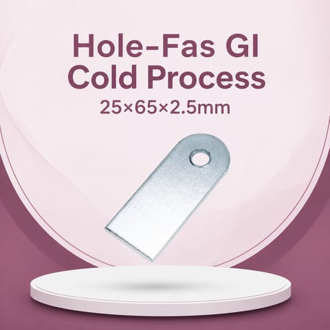 Hole-Fas GI Cold Process 25×65×2.5mm