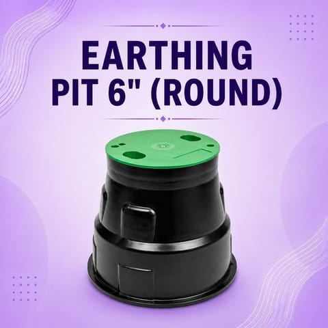 Earthing Pit 6" (Round)
