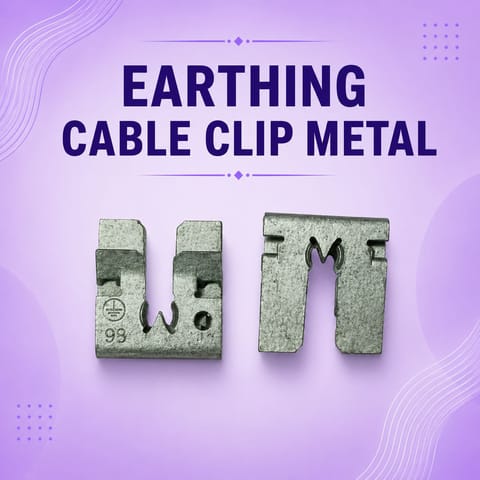 Earthing Cable Clip Metal