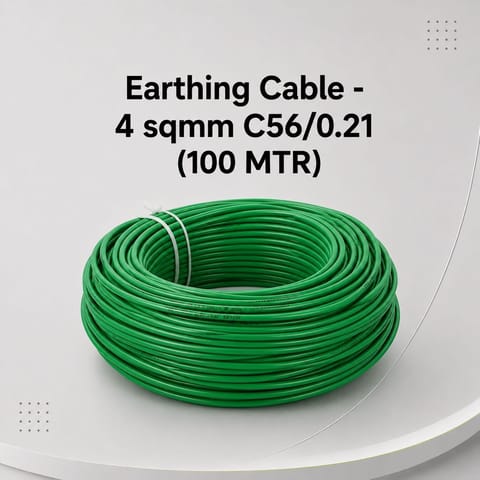 Earthing Cable - 4 sqmm C56/0.21 100 MTR)