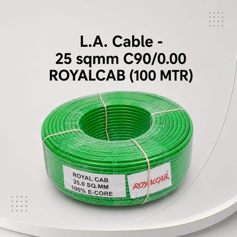 L.A. Cable - 25 sqmm C90/0.00 (100 MTR)
