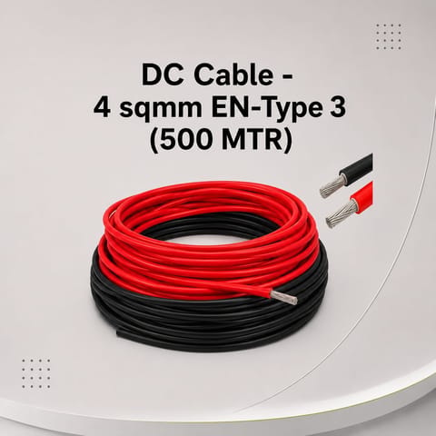 DC Cable - 4 sqmm EN-Type 3 (500 MTR)