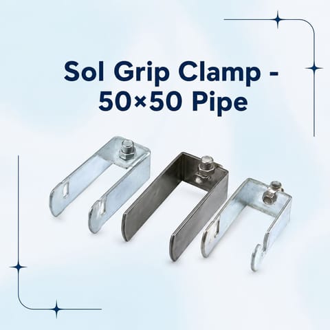 Sol Grip Clamp - 50×50 Pipe