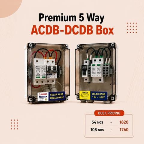 Premium 5 Way ACDB-DCDB Box