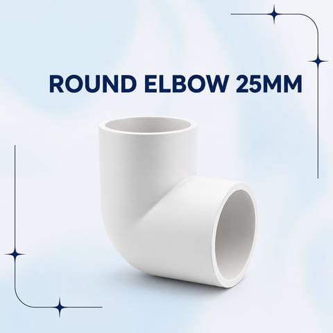 Round Elbow 25mm