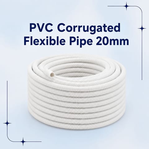 PVC Corrugated Flexible Pipe 20mm