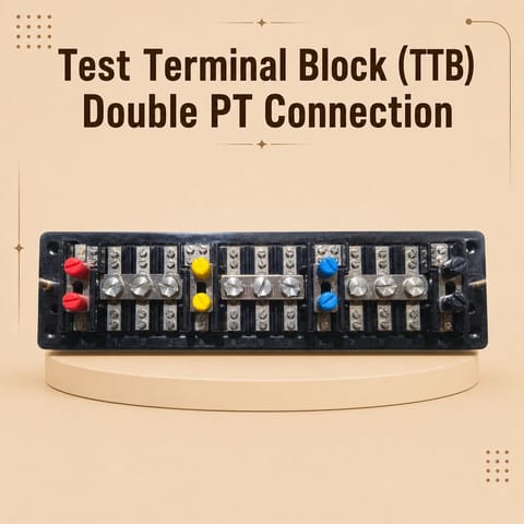 Test Terminal Block (TTB) Double PT Connection