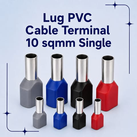 Lug PVC Cable Terminal 10 sqmm Single