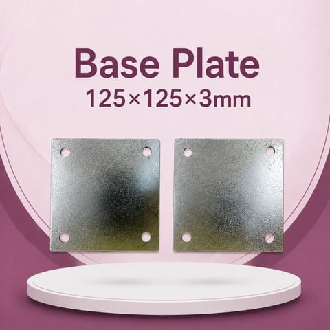 Base Plate 125×125×3mm