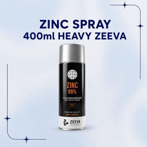 Zinc Spray 400ml Heavy Zeeva