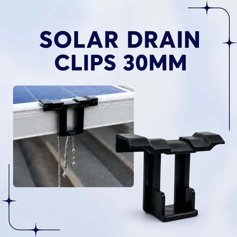 SOLAR DRAIN CLIPS 30MM