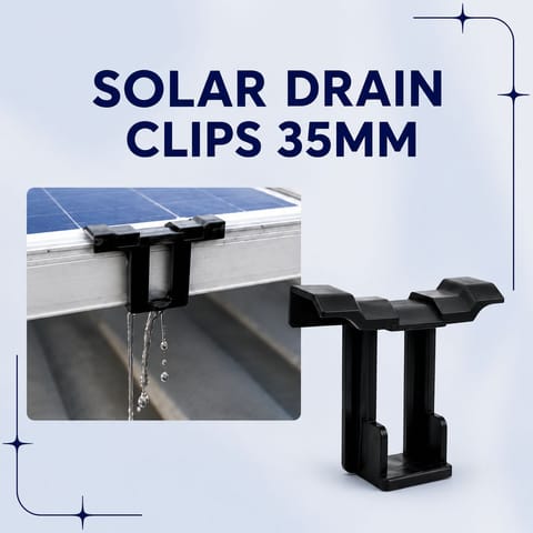 SOLAR DRAIN CLIPS 35MM