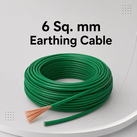 6 Sq. mm Earthing Cable