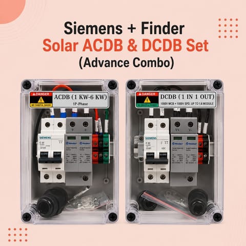 Siemens + Finder Solar ACDB & DCDB Set (Advance Combo)
