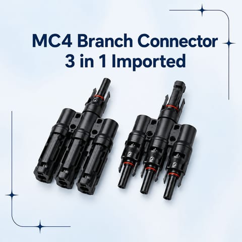 MC4 Branch Connector 3 in 1 Imported