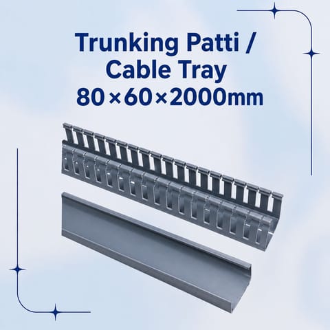 Trunking Patti / Cable Tray 80×60×2000mm