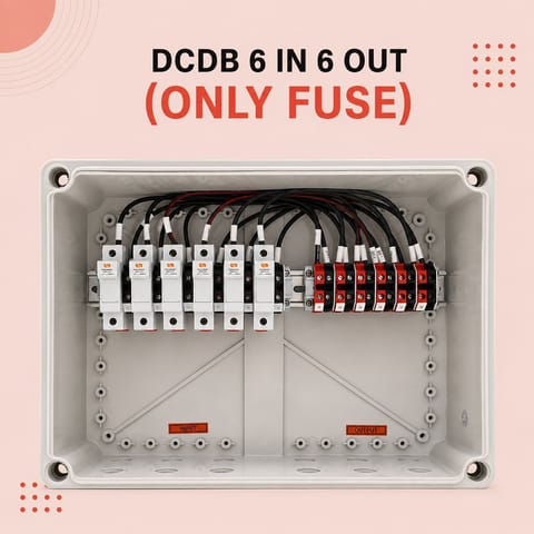 DCDB 6 IN 6 OUT (ONLY FUSE)