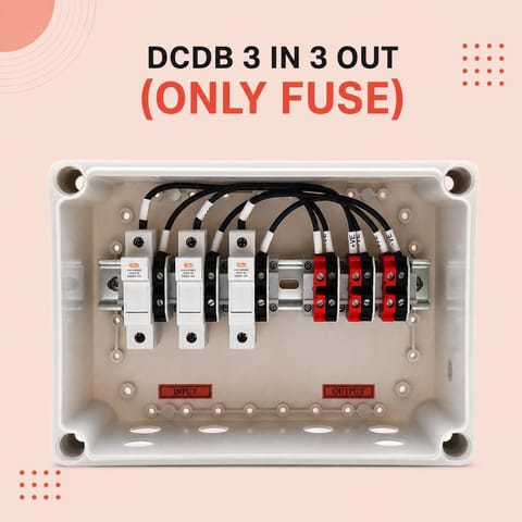 DCDB 3 IN 3 OUT (ONLY FUSE)