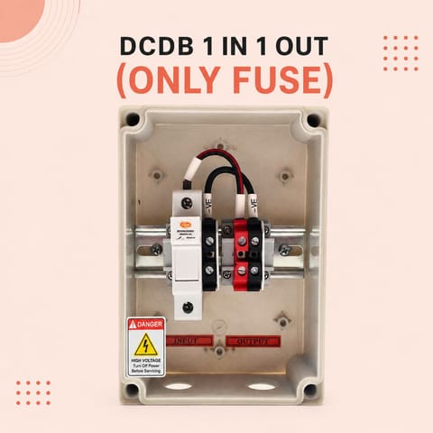 DCDB 1 IN 1 OUT (ONLY FUSE)
