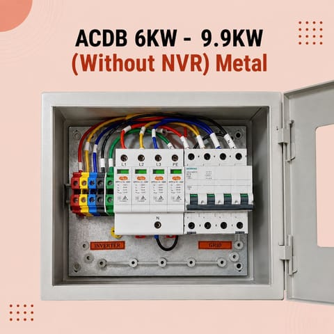 ACDB 6KW - 9.9KW (Without  NVR) Metal