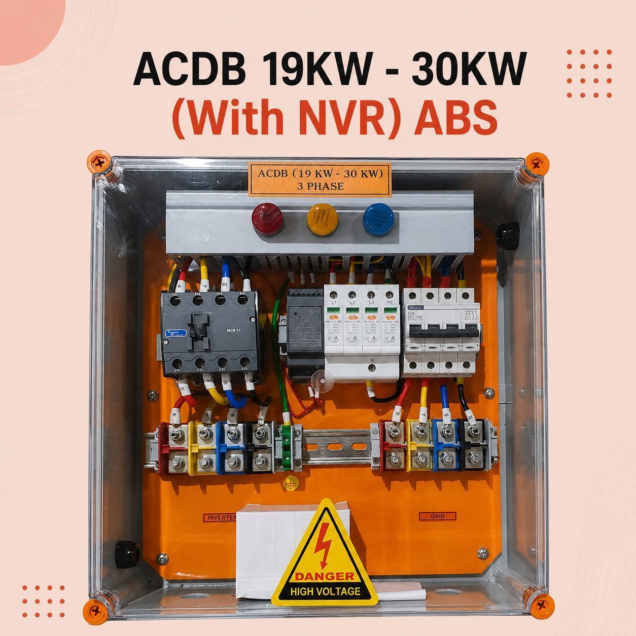 ACDB 19KW - 30KW (With NVR) ABS
