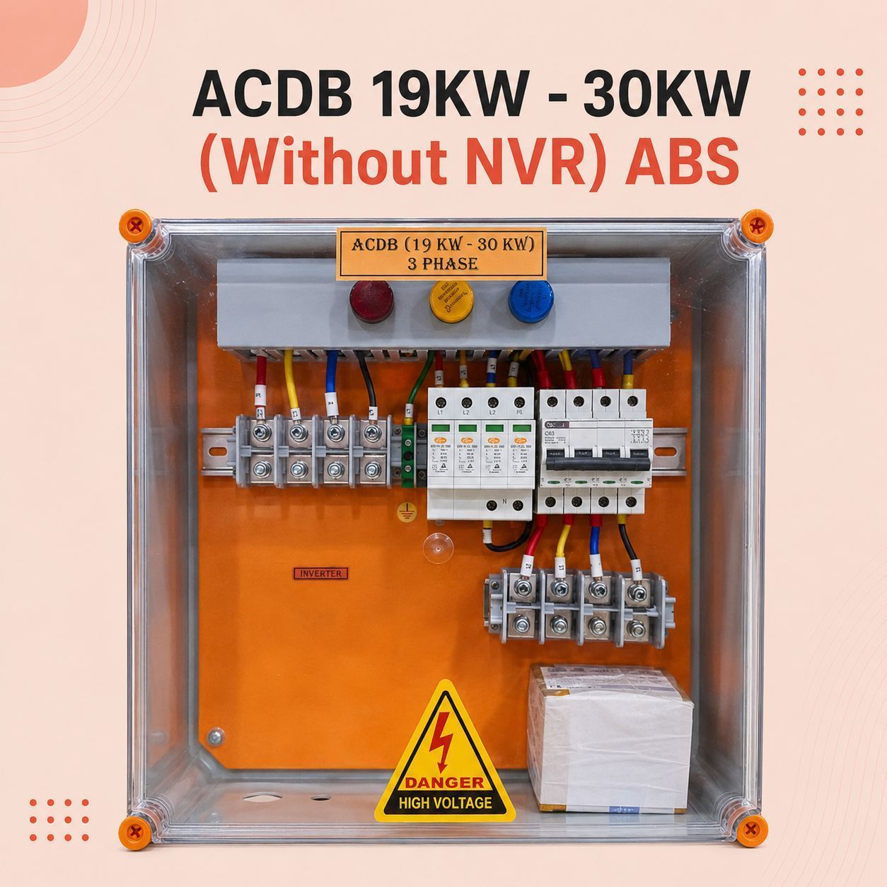 ACDB 19KW - 30KW (Without NVR) ABS